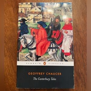 Geoffrey Chaucer - The Canterbury Tales Book